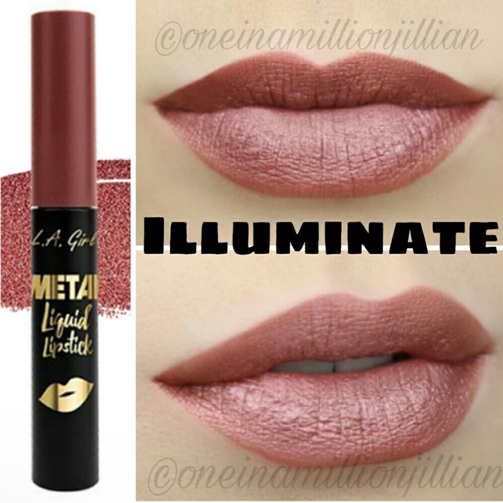 L.A. Girl Metal Liquid Lipstick - Illuminate